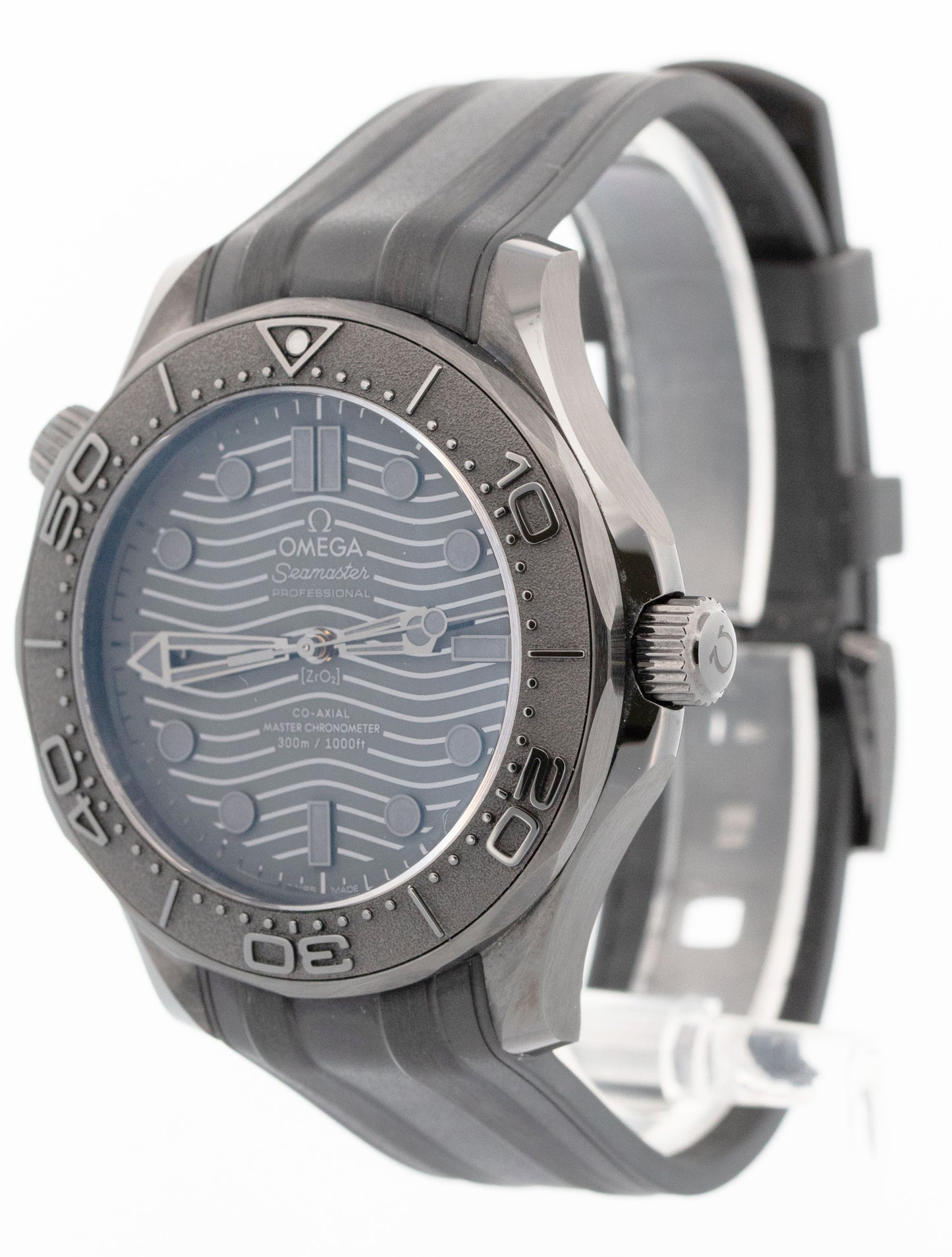 2025 PAPERS Omega Seamaster Diver 43.5mm CERAMIC Black 210.92.44.20.01.003 BOX