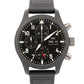 PAPERS IWC Pilots Watch Chronograph TOP GUN Black Ceramic 41mm IW389401 BOX