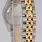 PAPERS Rolex DateJust 26mm FACTORY DIAMOND CHAMPAGNE MOP 179313 Gold JUBILEE BOX