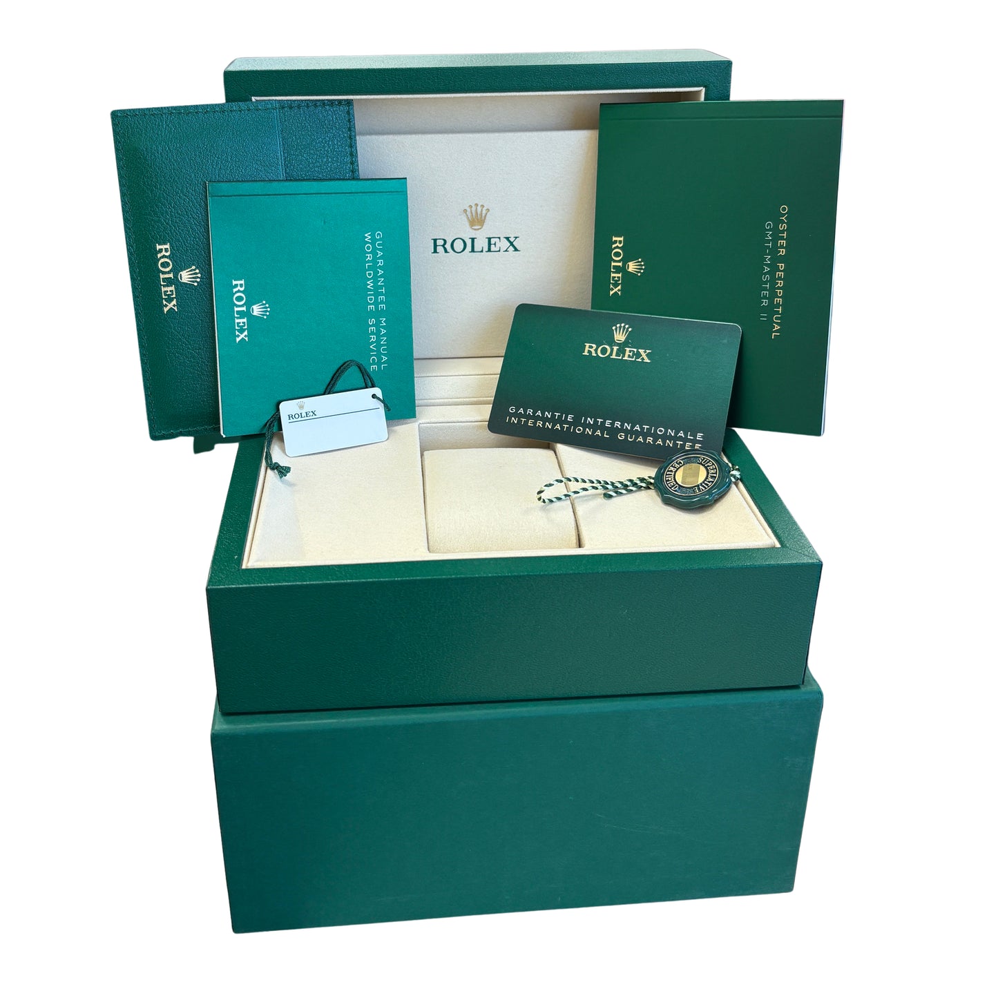 NEW UNWORN 2025 PAPERS Rolex GMT-Master II Jubilee BRUCE WAYNE 126710 GRNR BOX