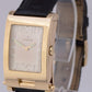 MINT Corum Tabogan 18K Yellow Gold Quartz Silver Dial 64.151.56 Flip-Up Watch