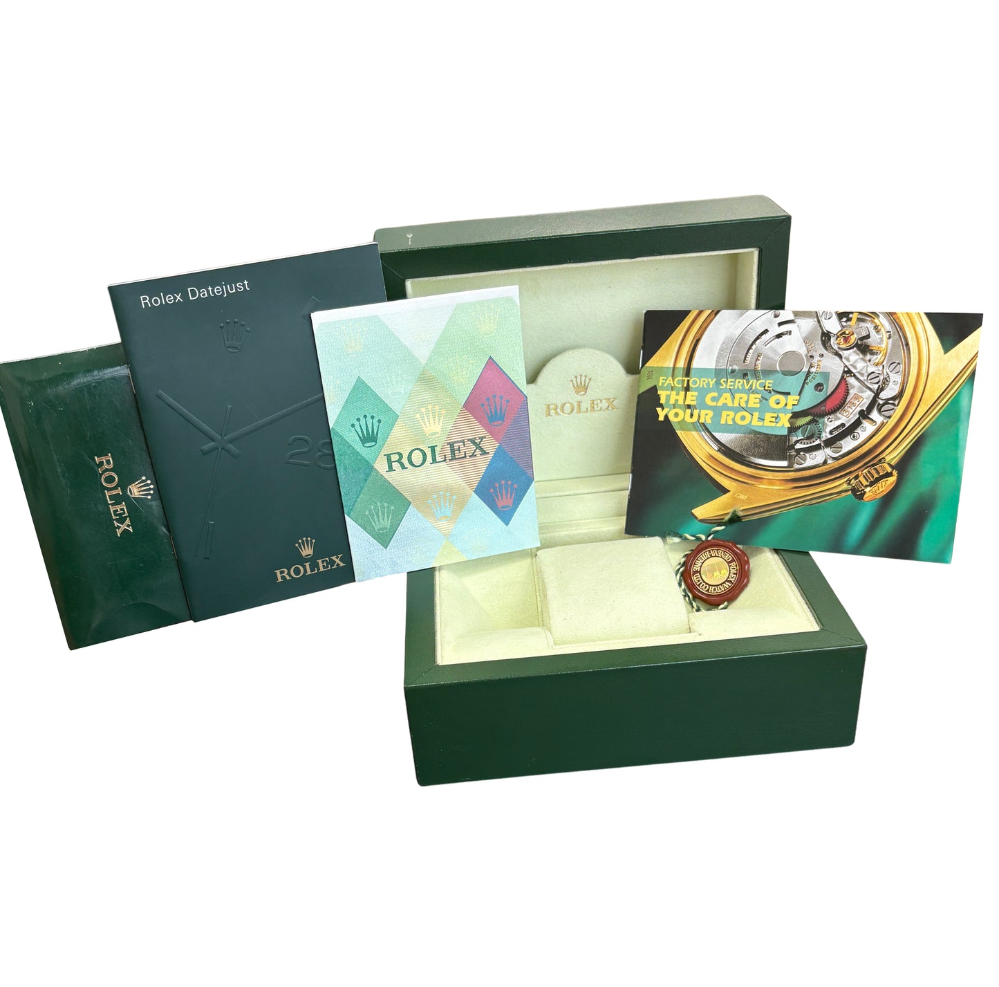 PAPERS Rolex DateJust 36mm CHAMPAGNE Two-Tone 18K Yellow Gold JUBILEE 116233 BOX