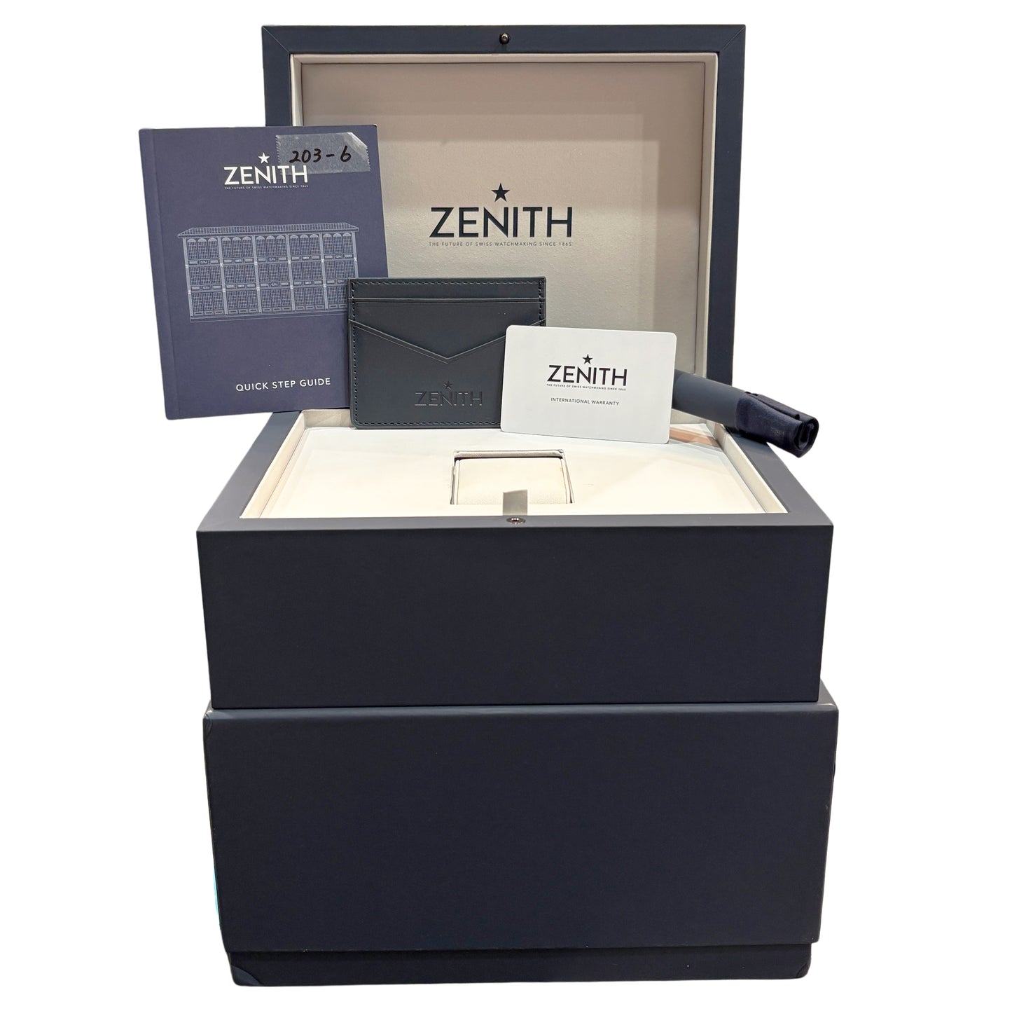 PAPERS Zenith Chronomaster Sport 18K ROSE GOLD 18.3101.3600/69.M3100 Watch BOX