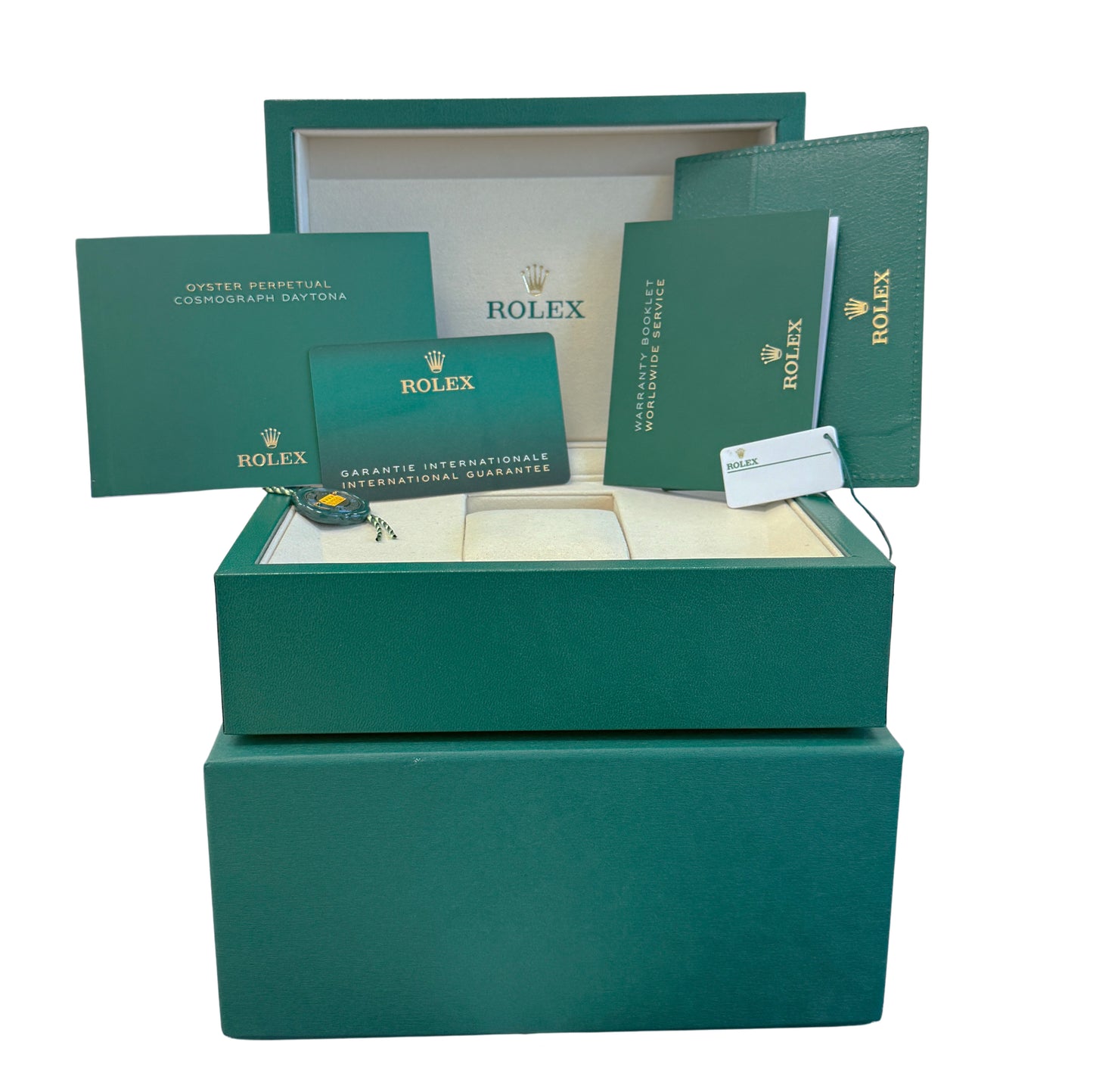 NEW NOVEMBER 2025 PAPERS Rolex Daytona Cosmograph PANDA 126500 White Watch BOX
