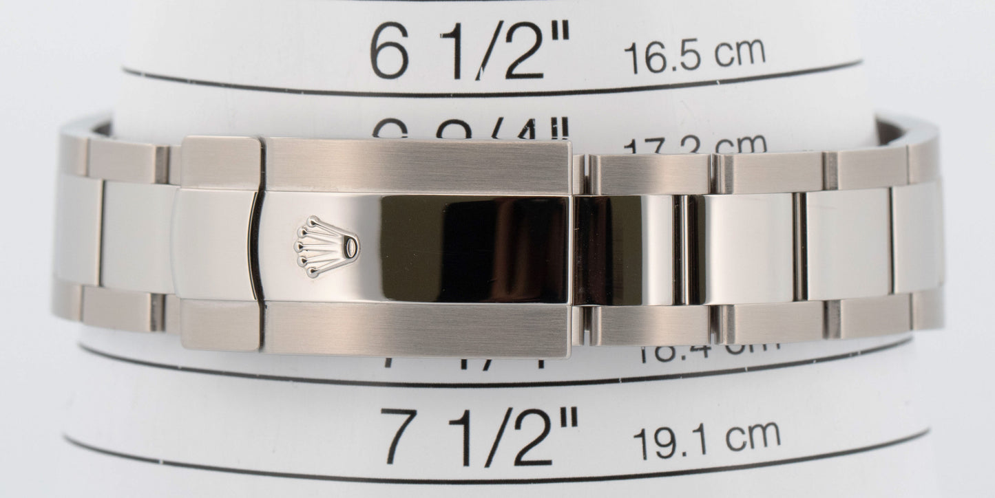 2019 PAPERS Rolex Milgauss Green BLACK 40mm 116400 GV Stainless Steel Watch BOX