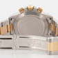1996 Rolex Daytona Cosmograph WHITE Two-Tone 18K Yellow Gold Steel Watch 16523