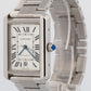 Cartier Tank Solo PAPERS Silver 31x40mm 3800/W5200028 Date Steel Watch BOX