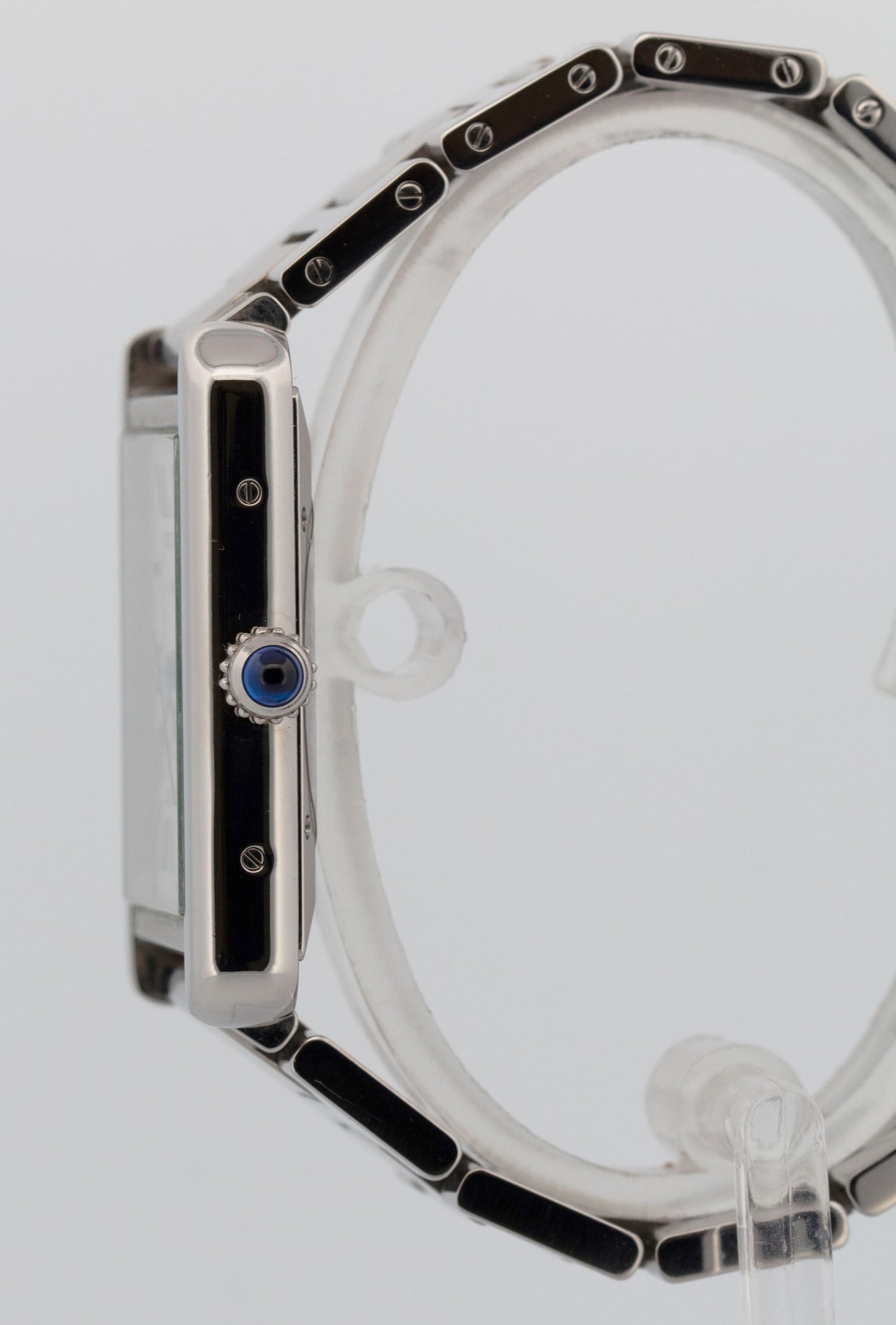 Cartier Tank Solo PAPERS Silver 31x40mm 3800/W5200028 Date Steel Watch BOX