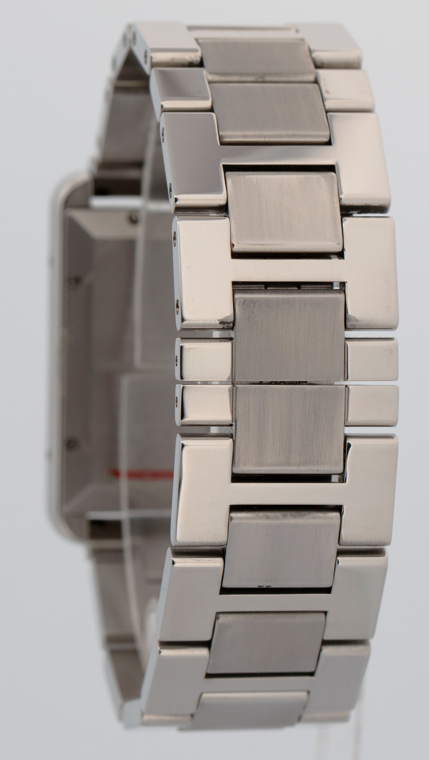 Cartier Tank Solo PAPERS Silver 31x40mm 3800/W5200028 Date Steel Watch BOX