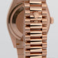 2025 PAPERS Rolex Day-Date President OLIVE ROMAN 36mm Rose Gold 128235 Watch BOX