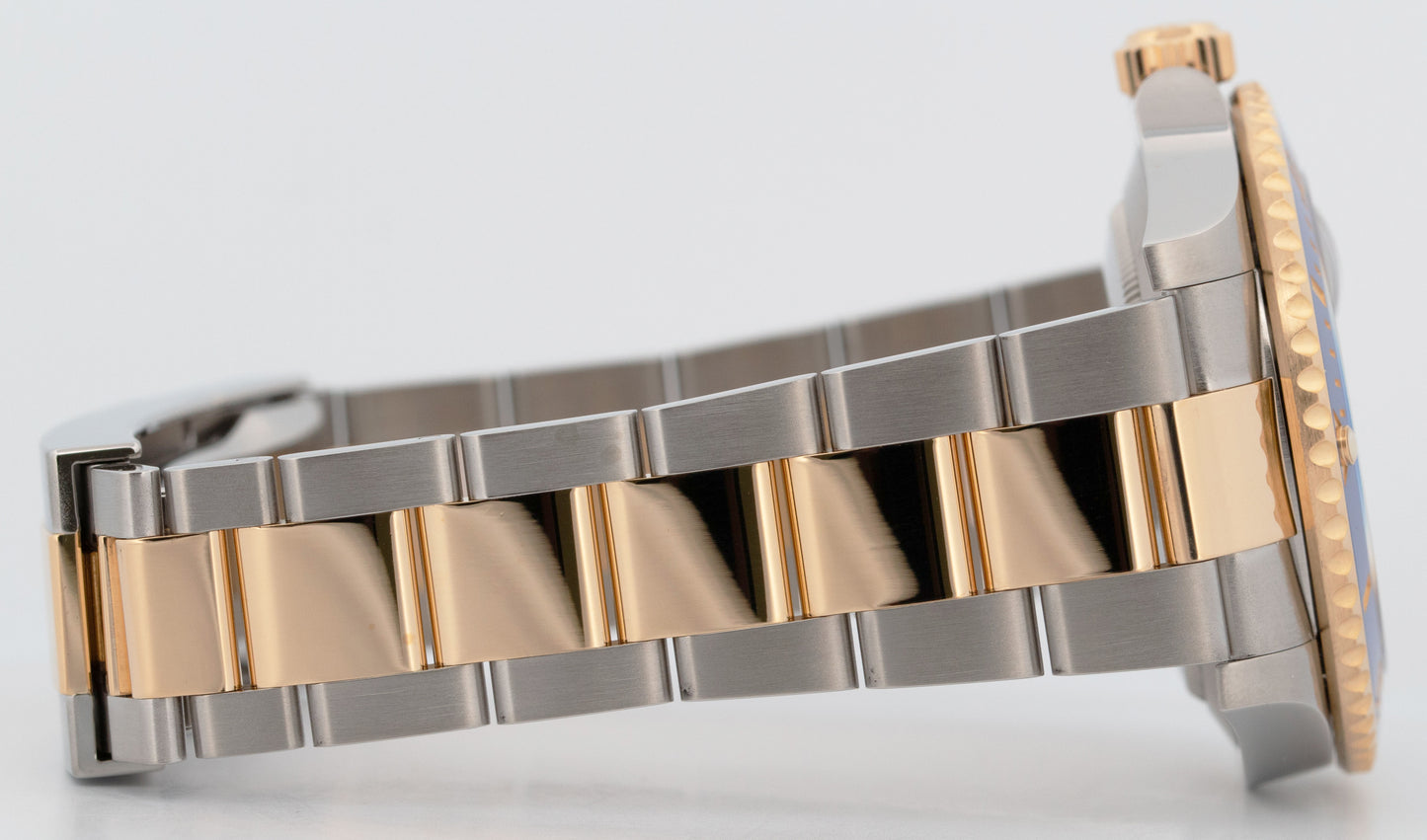 PAPERS Rolex Submariner Date BLUE 41mm Ceramic Two-Tone 18K Gold 126613 LB BOX