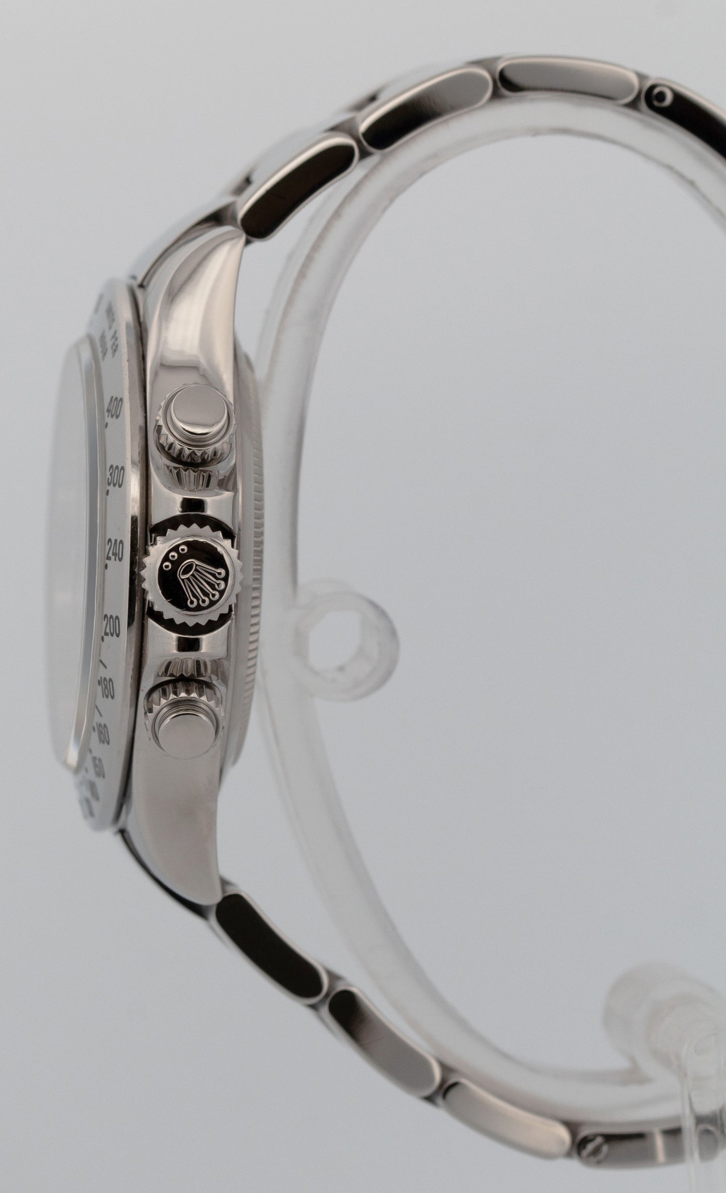 2015 PAPERS Rolex Daytona Cosmograph BLUE LUME Black Steel Watch 116520 BOX