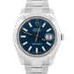 2016 PAPERS Rolex DateJust II 41mm BLUE Stainless Steel OYSTER Smooth 116300 BOX