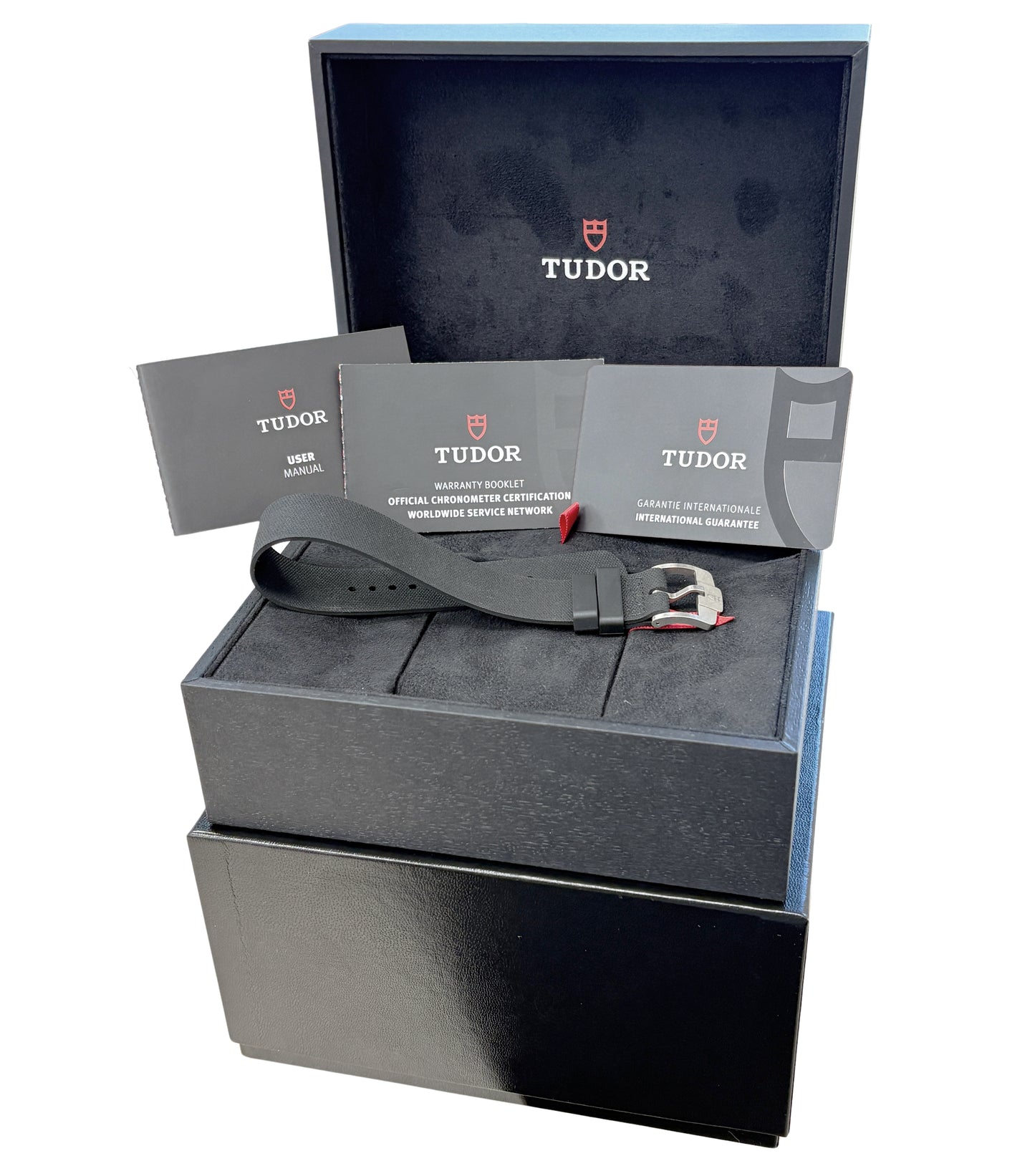 PAPERS Tudor Pelagos FXD Titanium 25717N 42mm NATO Automatic Dive Watch BOX