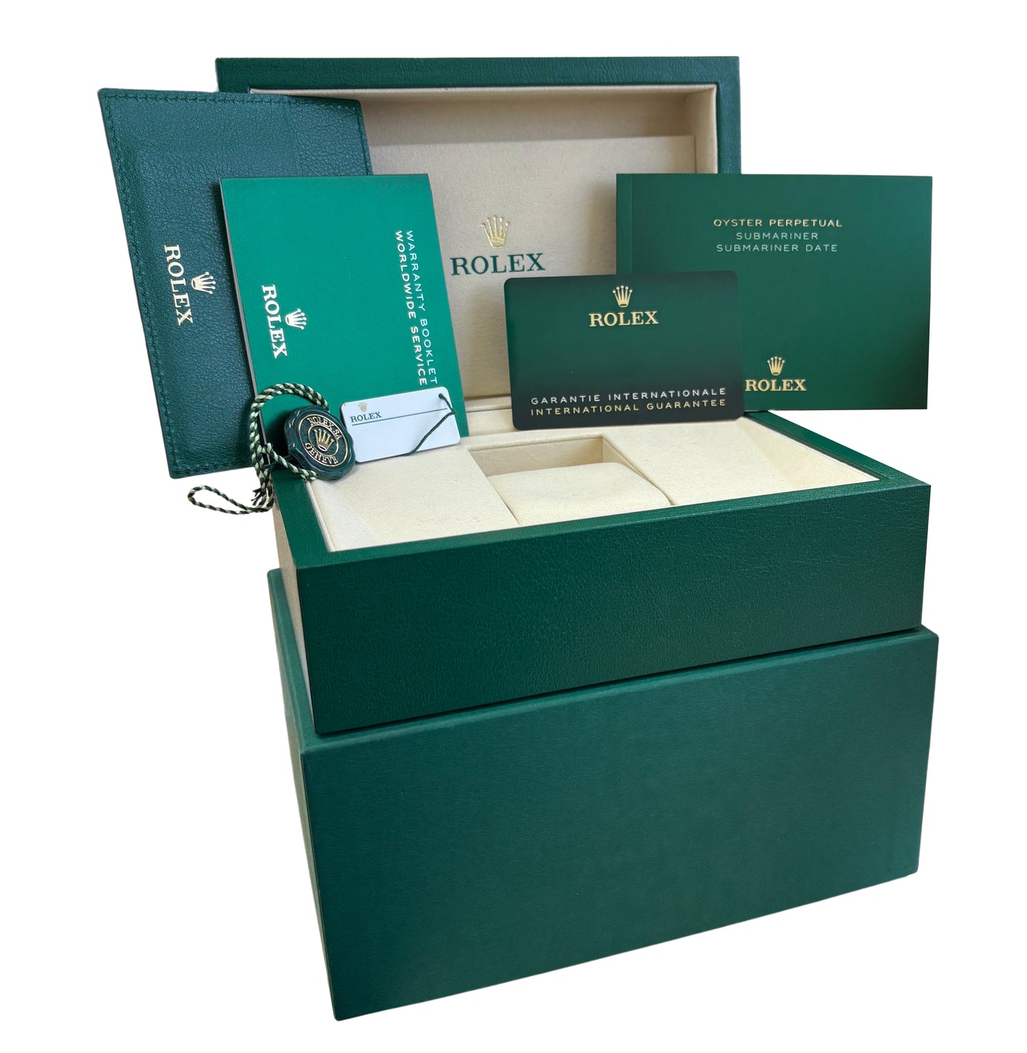 NEW 2025 UNWORN PAPERS Rolex Submariner 41mm Ceramic No-Date Steel 124060 LN BOX