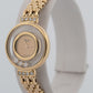 Ladies Chopard Happy Diamonds 4100 23mm 18K Yellow Gold Champagne Quartz Watch