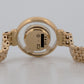 Ladies Chopard Happy Diamonds 4100 23mm 18K Yellow Gold Champagne Quartz Watch