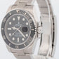 MINT PAPERS Rolex Submariner Date BLACK Stainless Steel 40mm Watch 116610 LN BOX