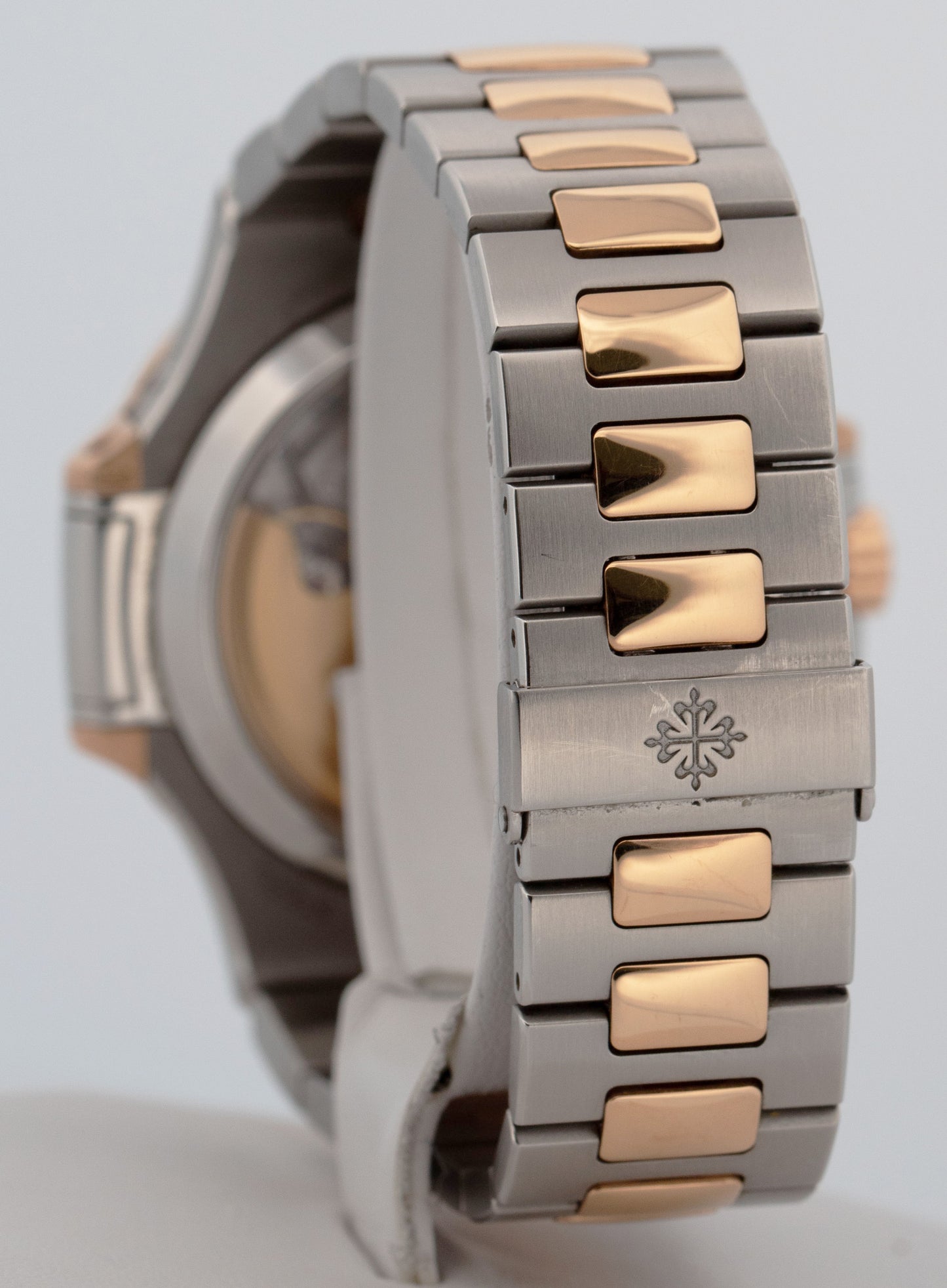 PAPERS Patek Philippe Nautilus 40.5mm Chronograph 18K Two-Tone Blue 5980/1AR BOX