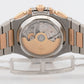 PAPERS Patek Philippe Nautilus 40.5mm Chronograph 18K Two-Tone Blue 5980/1AR BOX