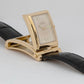 MINT Corum Tabogan 18K Yellow Gold Quartz Silver Dial 64.151.56 Flip-Up Watch