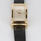 MINT Corum Tabogan 18K Yellow Gold Quartz Silver Dial 64.151.56 Flip-Up Watch