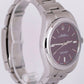MINT PAPERS Rolex Oyster Perpetual Red GRAPE 39mm 114300 Steel Purple Watch BOX