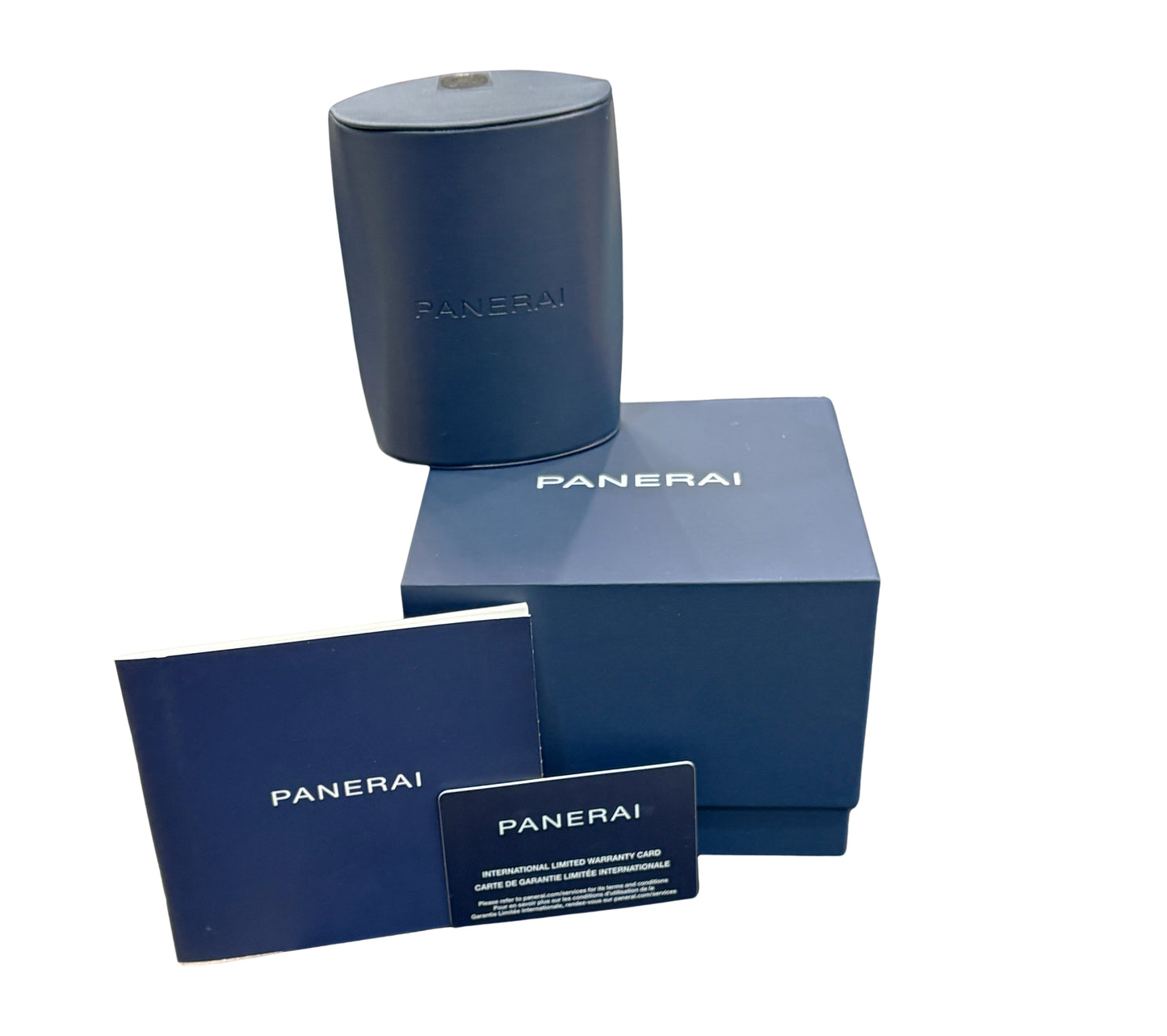 2023 PAPERS Panerai Luminor Due Blue PAM01274 Steel 42mm Automatic Watch BOX