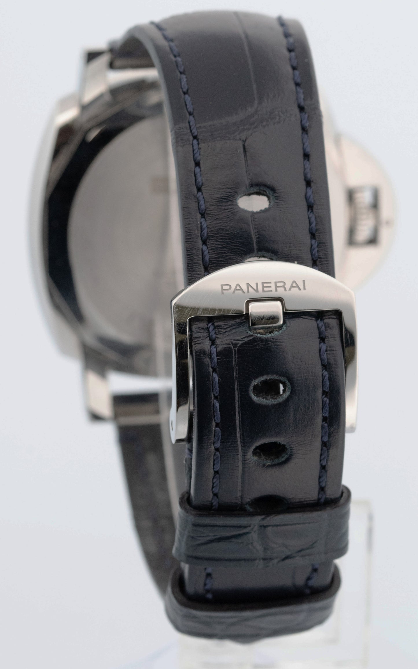 2023 PAPERS Panerai Luminor Due Blue PAM01274 Steel 42mm Automatic Watch BOX
