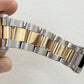 1993 Rolex Submariner Date 40mm BLACK 18K Yellow Gold Stainless 16613 LN Watch
