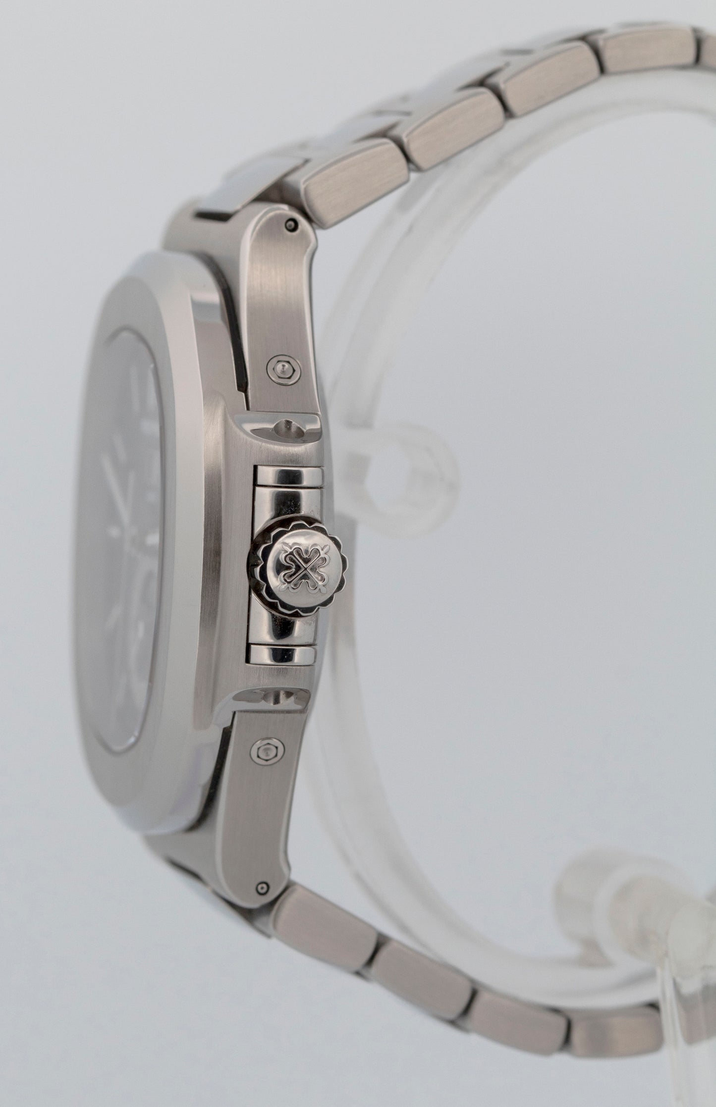 PAPERS Patek Philippe Nautilus Moonphase GRAY Steel 40.5mm 5726/1A Watch BOX