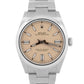 NEW UNWORN PAPERS Rolex Oyster Perpetual 41mm BEIGE Stainless 134300 Watch BOX