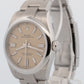 NEW UNWORN PAPERS Rolex Oyster Perpetual 41mm BEIGE Stainless 134300 Watch BOX
