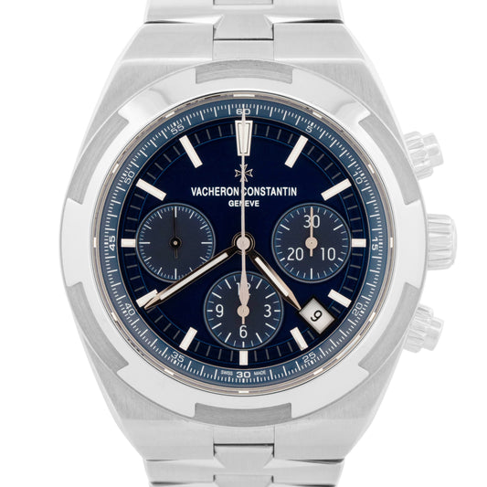 PAPERS Vacheron Constantin Overseas 5500V Chronograph BLUE 5500V/110A-B148 BOX