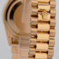 RARE PAPERS Rolex Day-Date FACTORY RUBY DIAMOND String 18K Gold 36mm 18378 BOX