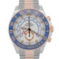2021 PAPERS Men's Rolex Yacht-Master II 44mm NEW HANDS 18K Gold 116681 Watch BOX