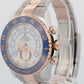 2021 PAPERS Men's Rolex Yacht-Master II 44mm NEW HANDS 18K Gold 116681 Watch BOX