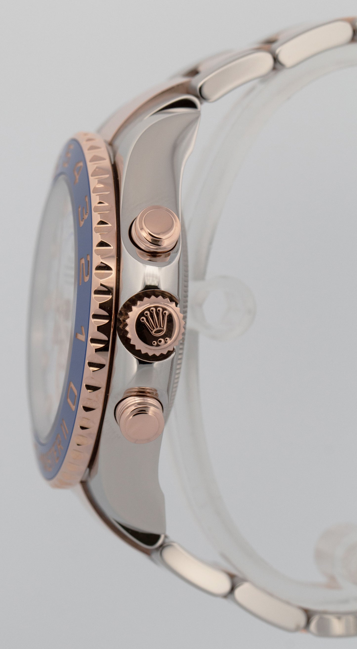 2021 PAPERS Men's Rolex Yacht-Master II 44mm NEW HANDS 18K Gold 116681 Watch BOX