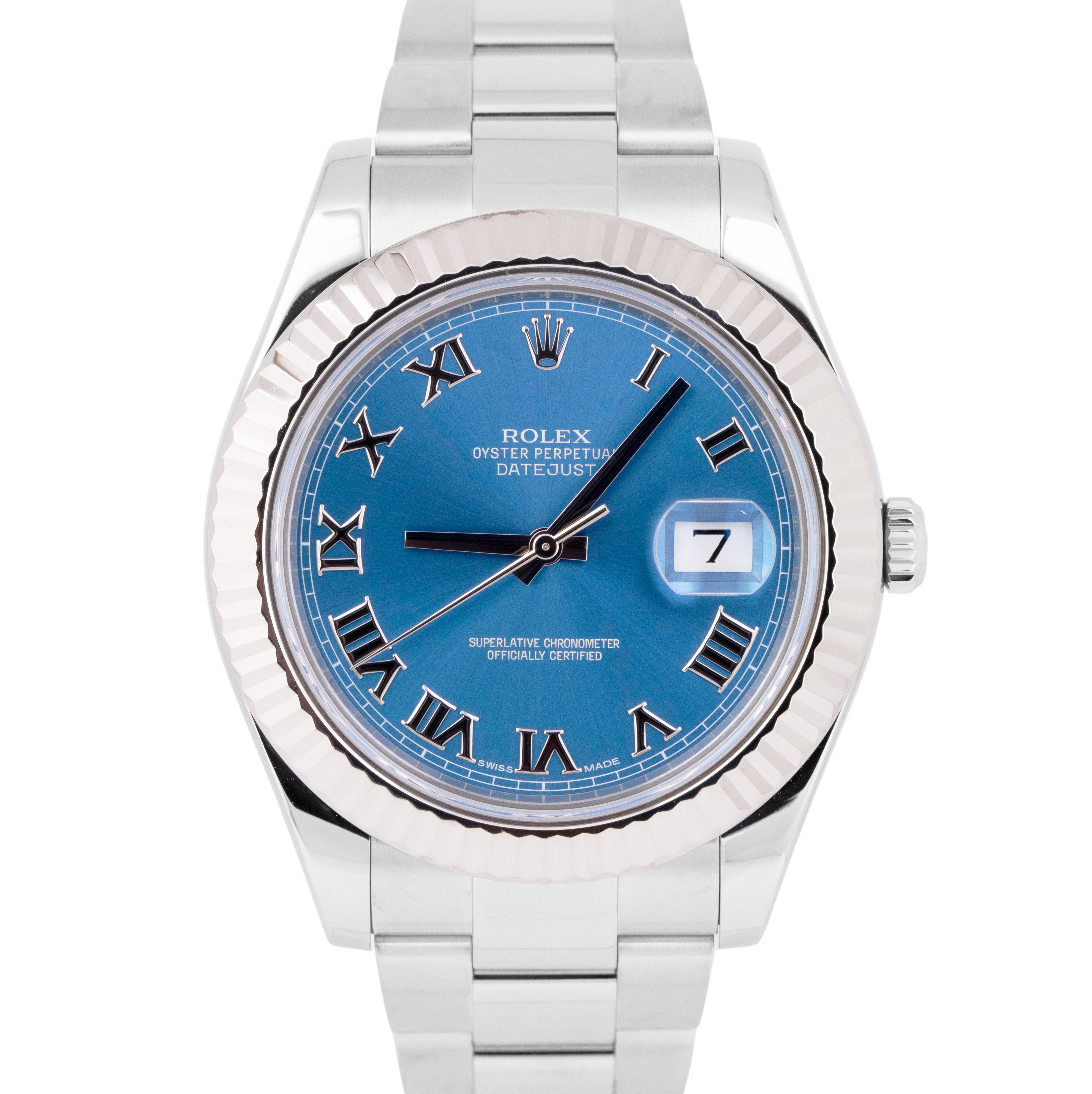 Rolex datejust 2 outlet 41mm blue dial