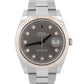 PAPERS Rolex DateJust 41mm RHODIUM DIAMOND Oyster 18K Fluted 126334 Watch BOX