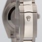 PAPERS Rolex DateJust 41mm RHODIUM DIAMOND Oyster 18K Fluted 126334 Watch BOX