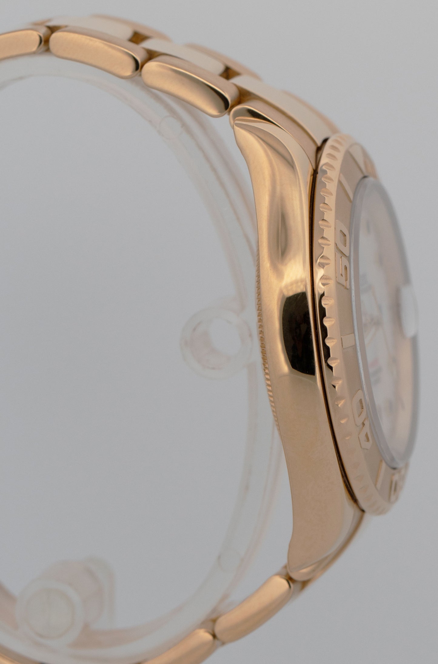 PAPERS Rolex Yacht-Master 40mm White NO-HOLES 18K Yellow Gold 16628 Watch BOX