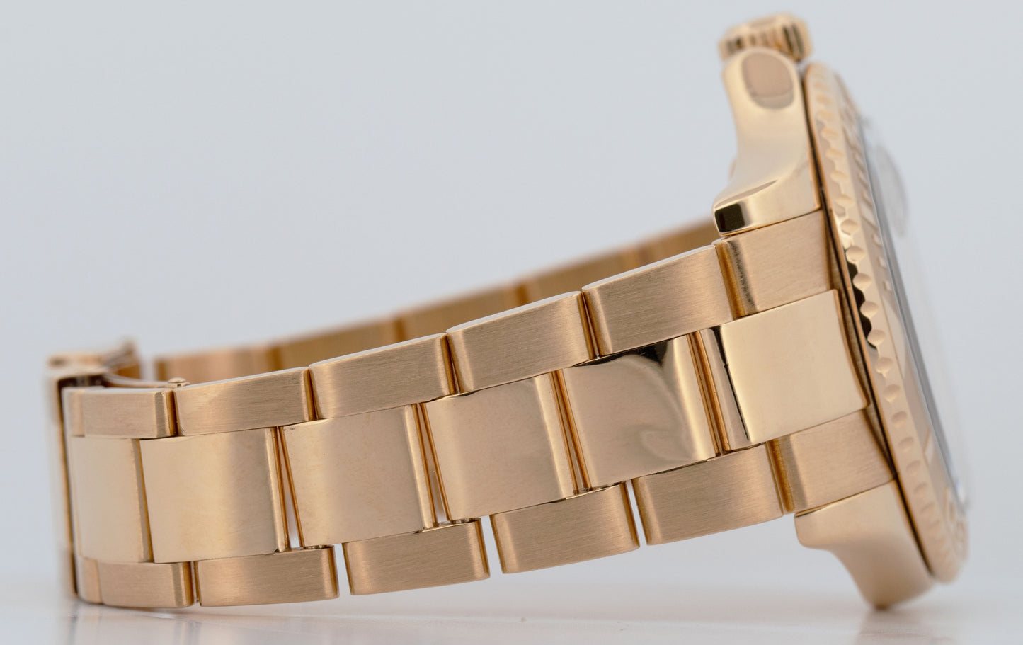 PAPERS Rolex Yacht-Master 40mm White NO-HOLES 18K Yellow Gold 16628 Watch BOX