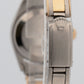 Ladies Rolex Oyster Perpetual 26mm Mother of Pearl Diamond Fluted Gold 6619 BOX