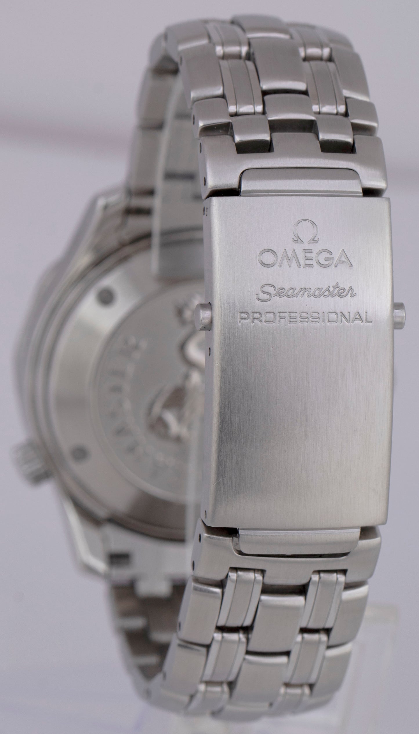 MINT Omega Seamaster Chronograph 41.5mm Black Wave 213.30.42.40.01.001 Watch