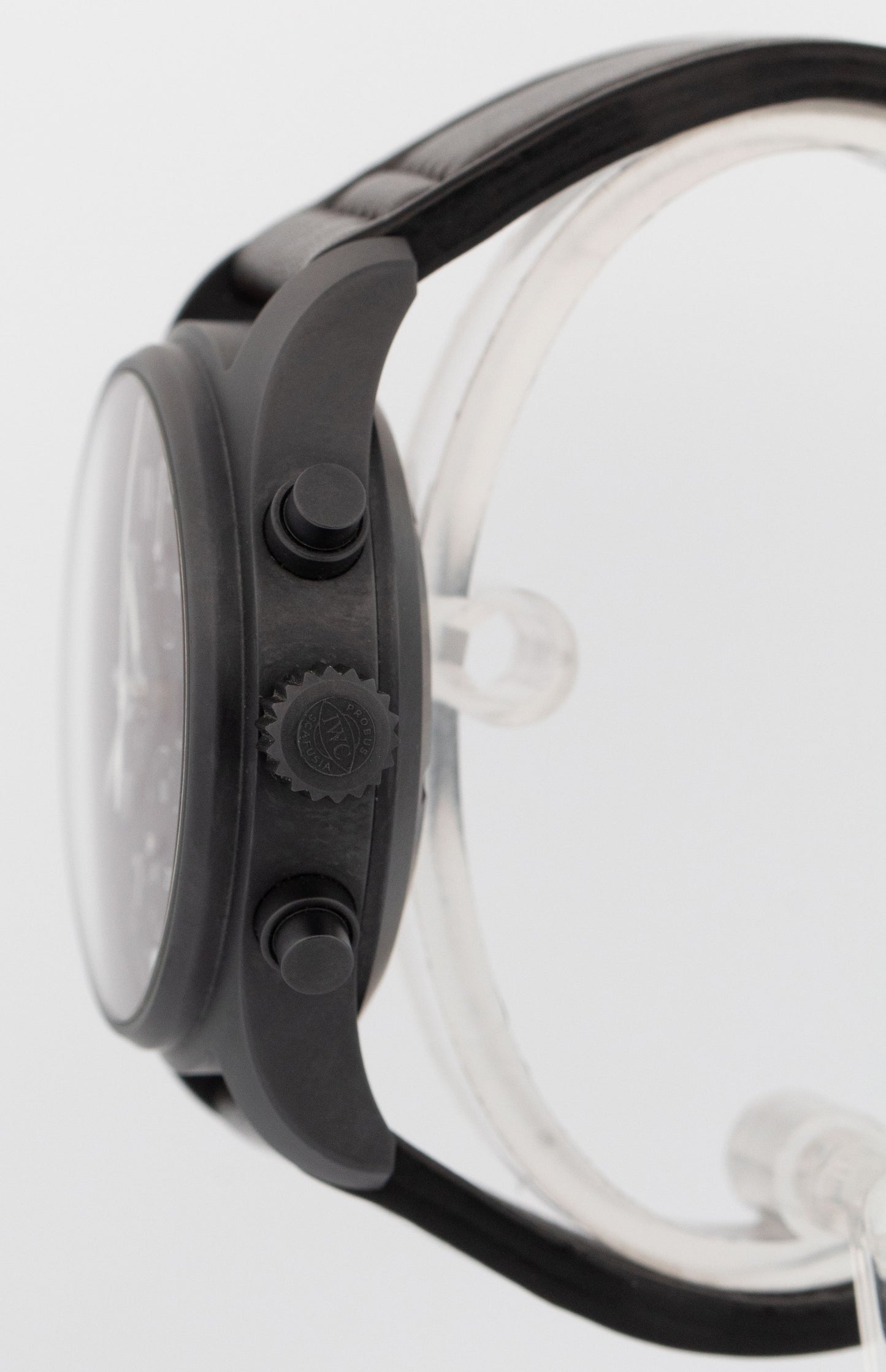 IWC Pilot’s Chronograph Tribute to 3705 Ceratanium 41mm Black Watch IW387905 BOX