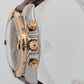 Breitling Chronomat Evolution 43mm Burgundy Red Rose Gold Two-Tone Watch C13356