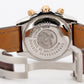 Breitling Chronomat Evolution 43mm Burgundy Red Rose Gold Two-Tone Watch C13356