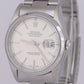 Rolex DateJust 36mm Silver Stainless Steel NO-HOLES Automatic Watch 16200