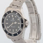 2005 PAPERS Rolex Submariner No-Date Stainless Steel Black 40mm Watch 14060M BOX